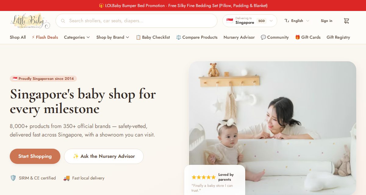 Little Baby website