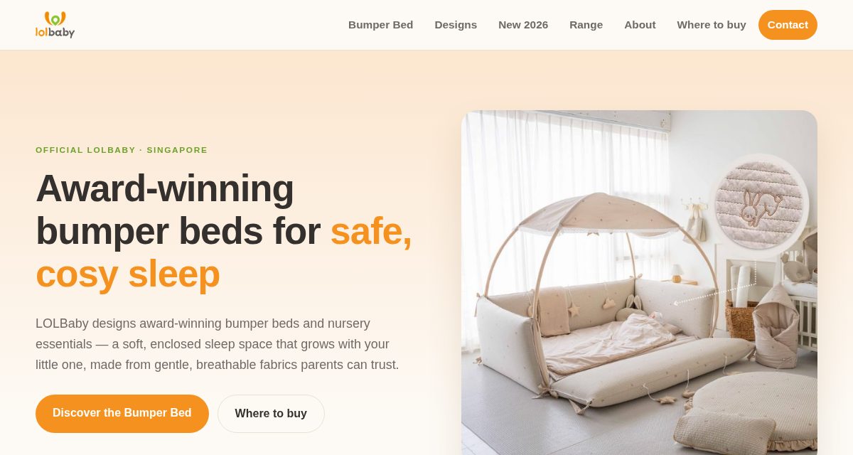 LOLBaby website